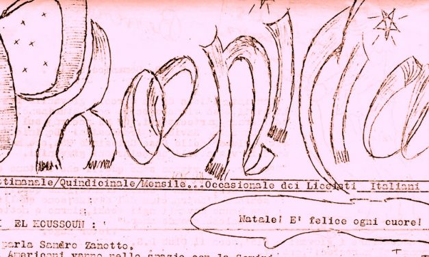 Sandro e il Bollettino Liceisti