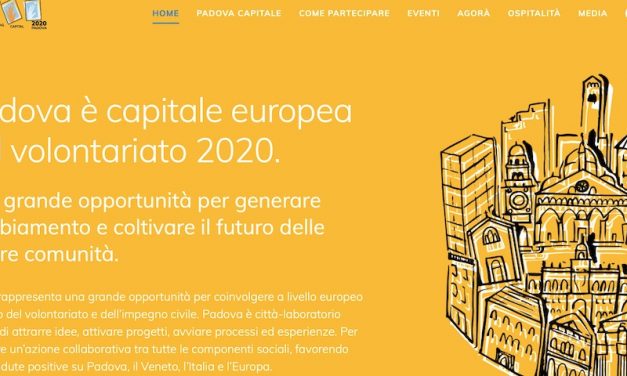 Padova Capitale Europea Volontariato 2020