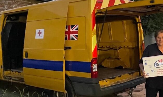 Convoglio tutto al femminile per una speciale consegna in Ucraina